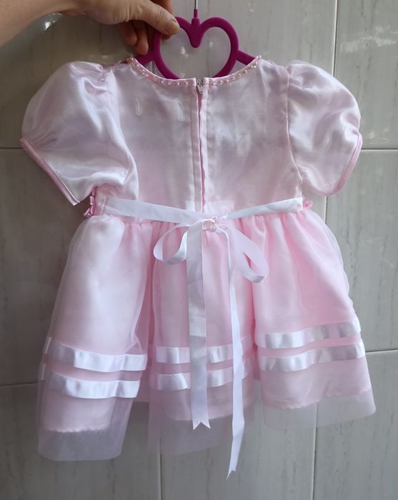 Празнична рокля за момиче, ръст 80 см