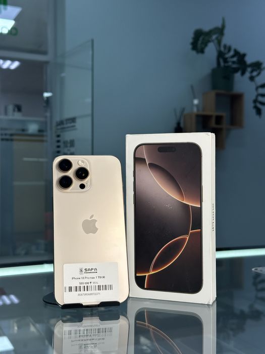айфон 16 про макс дезерт титан 1Терабайт