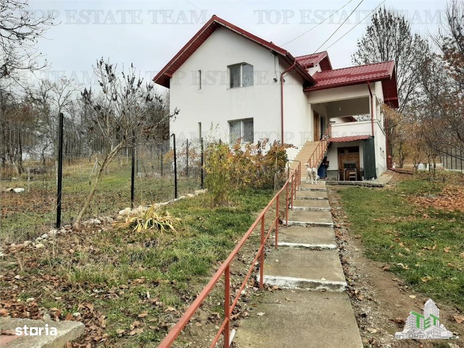Vila cocheta de vanzare intr-o zona de basm langa Horezu in Bogdanesti