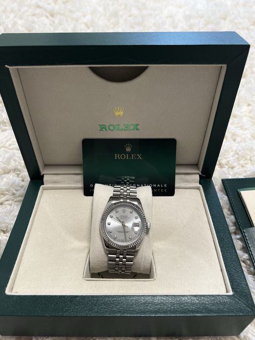 Ceas rolex dama cu pietre.