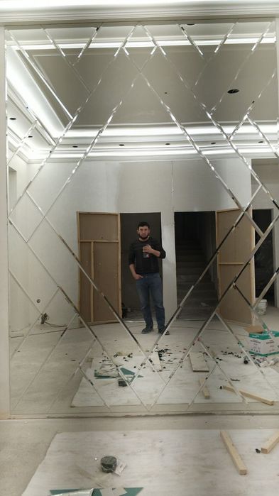 Установка зеркал