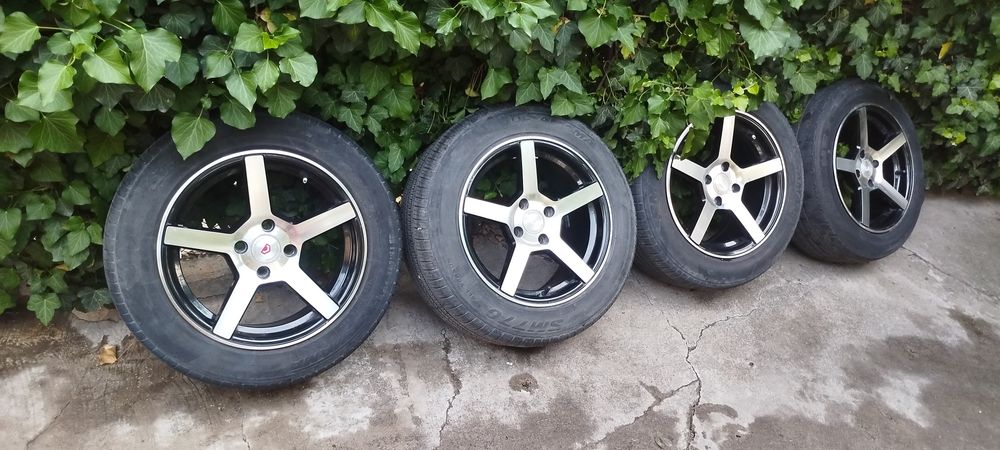 Диски R15. Ширина 7.0 Резина 195/60