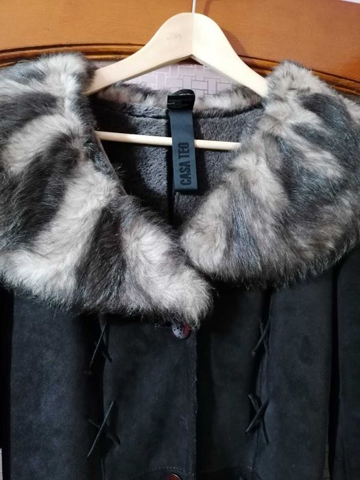 Haina din blana dama