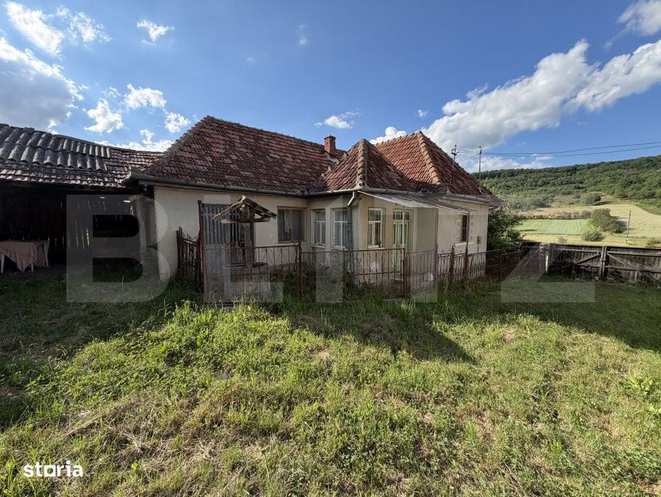 Casa cu 3 camere si un teren de 4100 mp