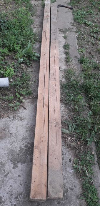 Grinzi de brad uscate 2 buc. - 12x12x400 cm