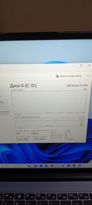 Ноутбук Huawei i5 - 12 озу 8 , 512