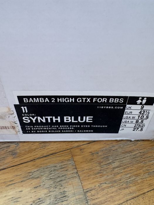 Boris Bidjan Saberi 11 Bamba High