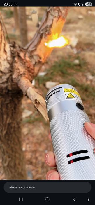 Laser , aprinzator laser ultra puternic