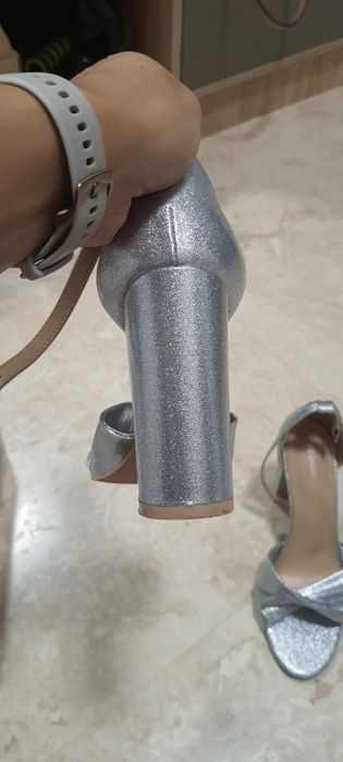 Sandale arginti DeeZee