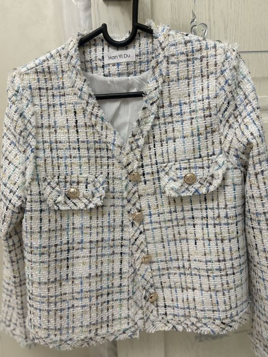 Твидовый пиджак (новый)