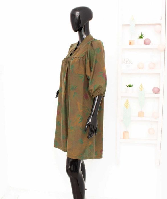 Zadig&Voltaire оригинална дамска рокля флорална 100% коприна S