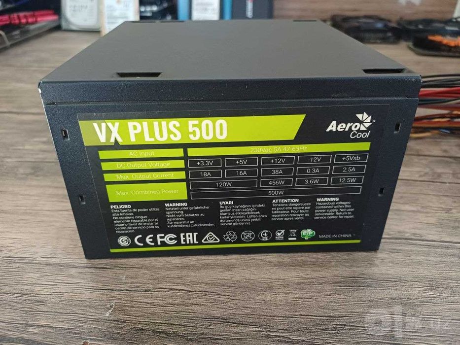 Aerocool VX PLUS 500W, 500Вт