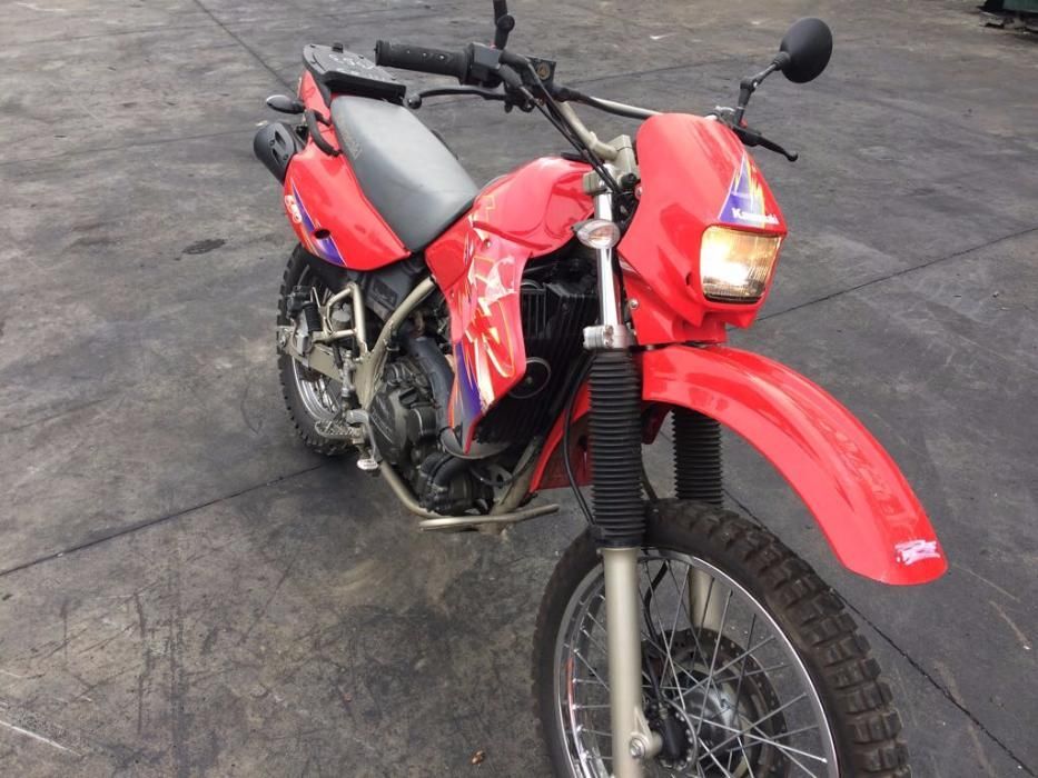 Мотоциклет Кавазаки КЛР 650(Kawasaki KLR 650)-На части