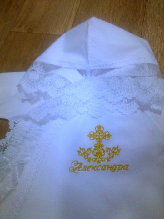 Крестильный наряд платье рубашка