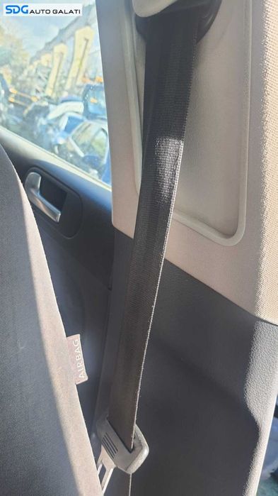 Centura Siguranta Stanga Fata Pasager Volkswagen Golf 5 Plus 2004 - 2008 Cod 5M1857705 [C1482]