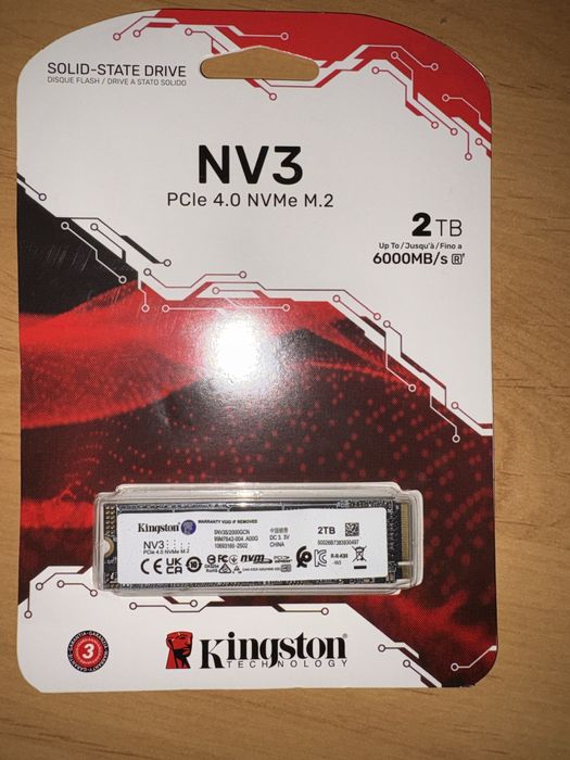Нов SSD хард диск  NVME 2tb