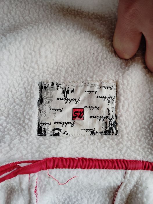 Hanorac dama roșu imblanita