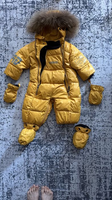 Комбинезон зимний детский в отдичном состоянии