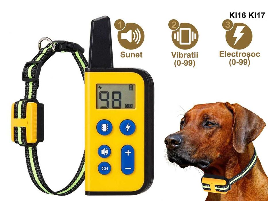 Zgarda Еlectrica Аntilatrat Caini Mpermeabila Dresaj Vibratie  500 m