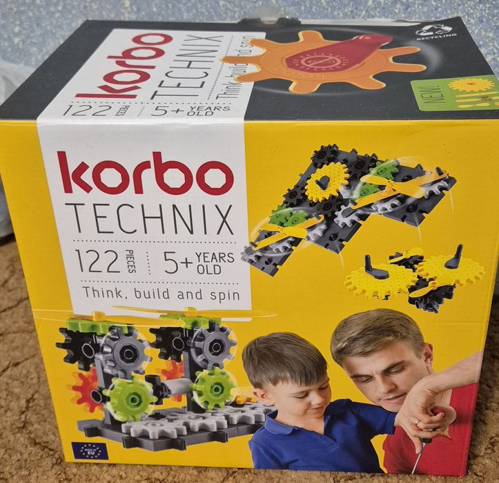 Korbo technix kit constructie