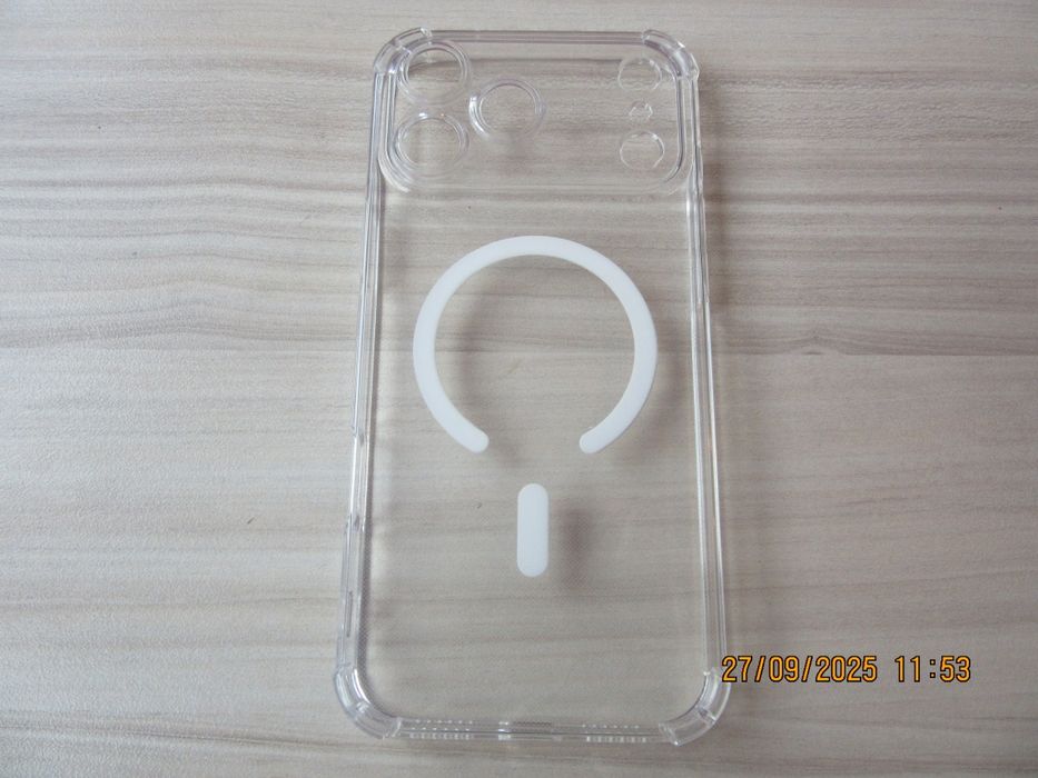 Apple iPhone 17 /Pro/Max/Air/ Удароустойчив MagSafe силиконов кейс