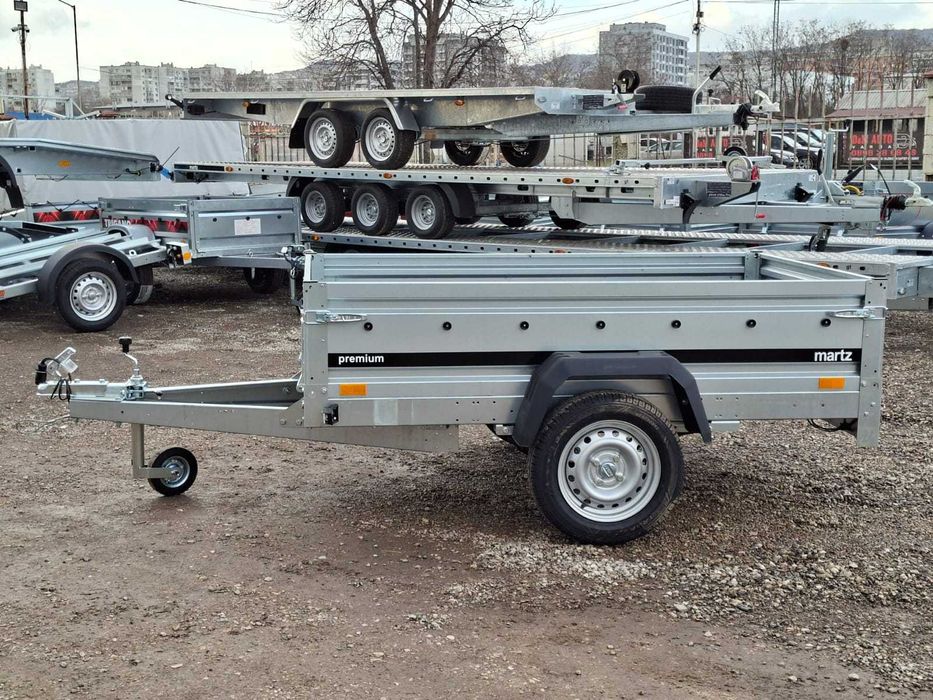 НОВО ремарке с ресьори и амортисьори