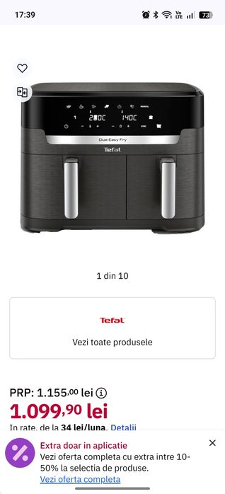 Friteuze cu aer cald