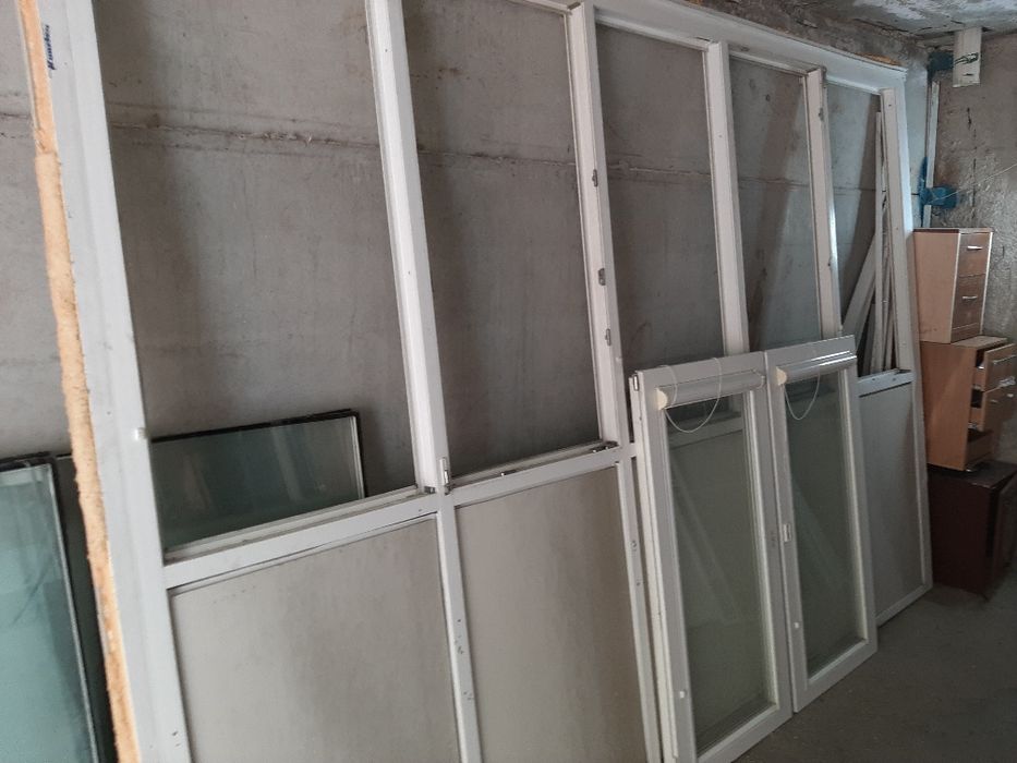 Витраж балкон лоджия в сборе.