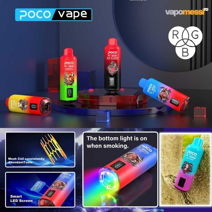 Vape Poco set de 3 buc Magic Longeviv