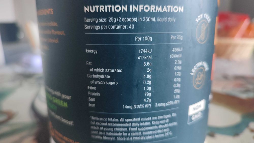 Грахов протеин изолат "Nuzest" - Smooth Vanilla + подарък детокс