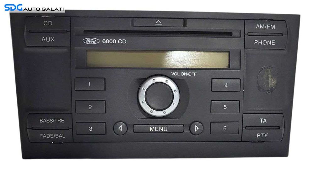Unitate Radio CD Player Ford Mondeo MK3 2000 - 2007 Cod 10R-021645 3S7T-18C815-AD [L7429]