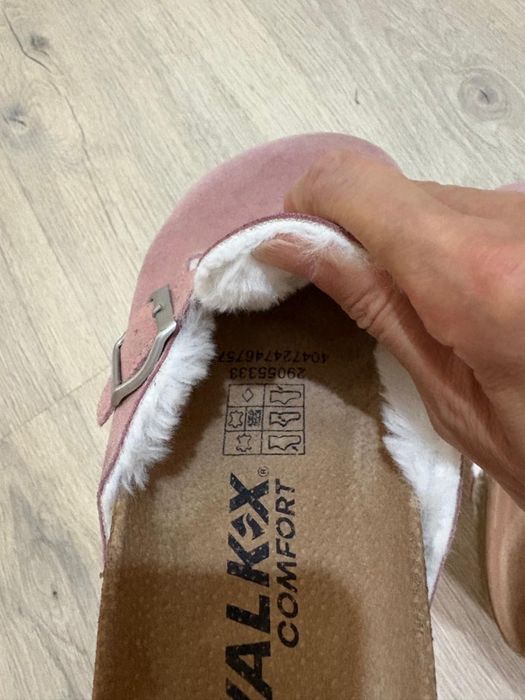 Мюли женские, замша