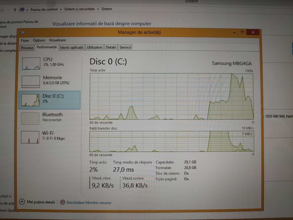 Tableta Microsoft Surface Windows RT 32Gb model 1516