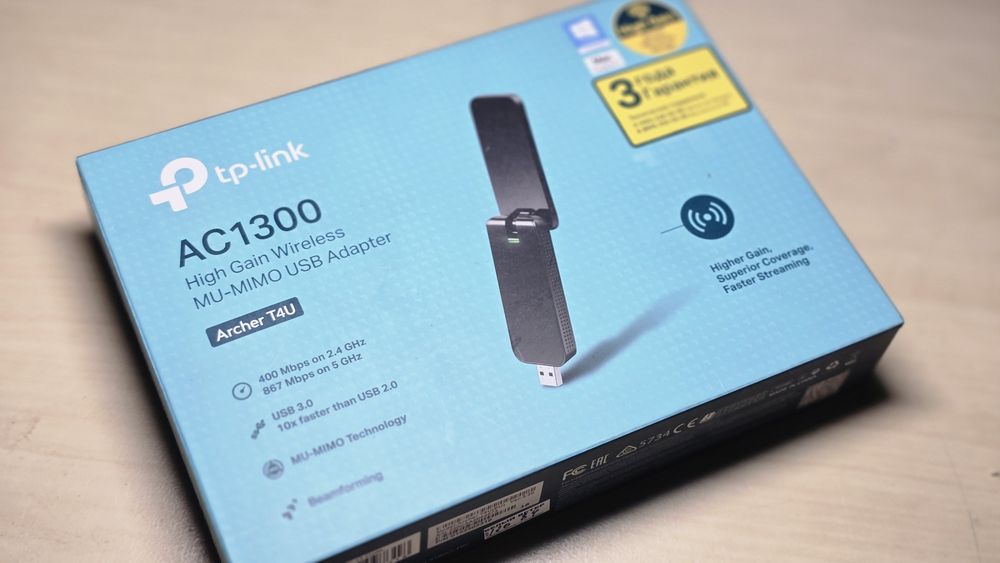 [Продажа] TP-Link AC1300 (Archer T4U)