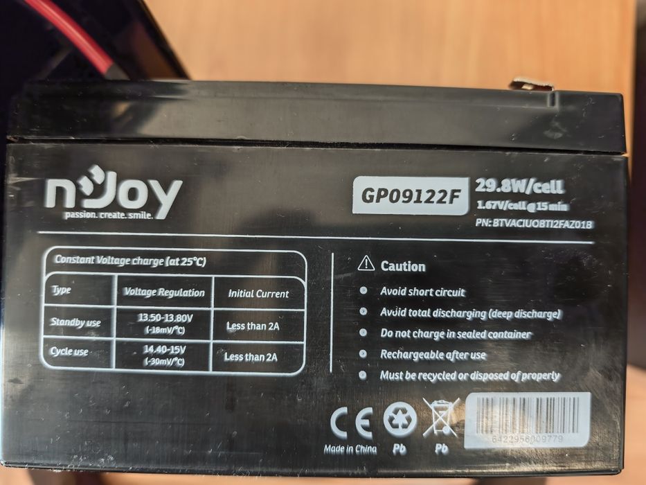 UPS nJoy 1500W, Cadu 1500, nou cu defect