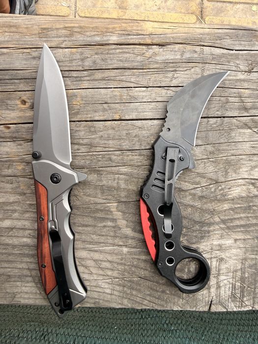 Сгъваеми ножове - Тактически Browning (FA24) и Керамбит SOG Trident