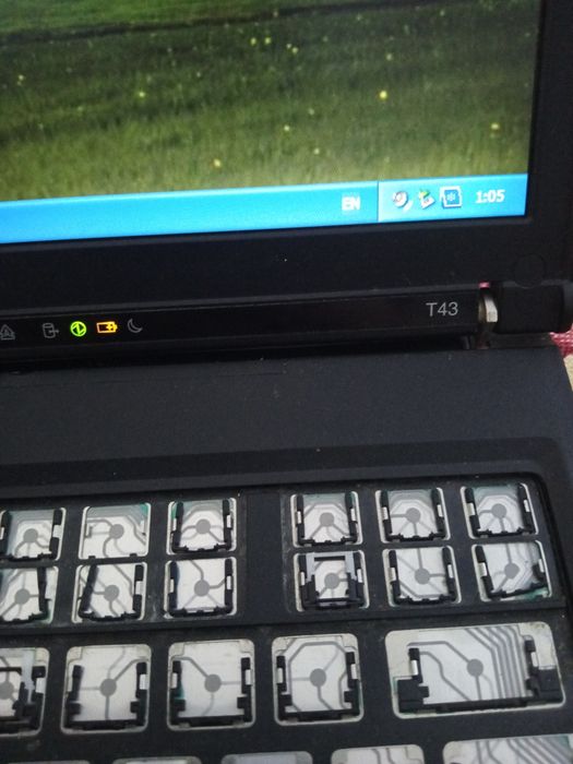 IBM ThinkPad T43 для восстановления