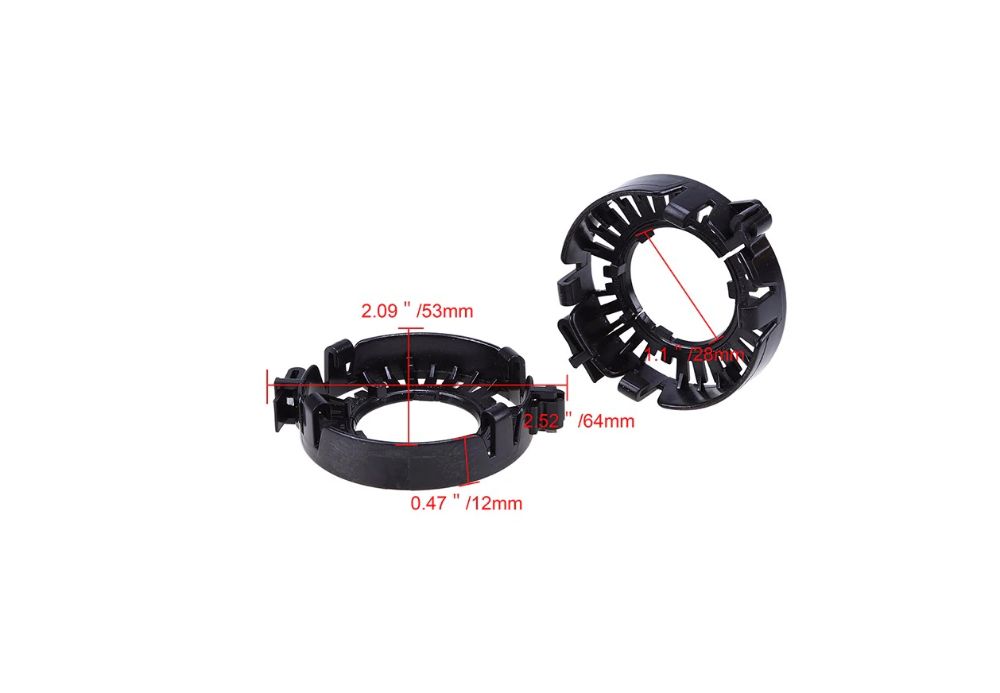 SET Inele adaptoare socluri prindere bec xenon D1S D1R D3S D3R