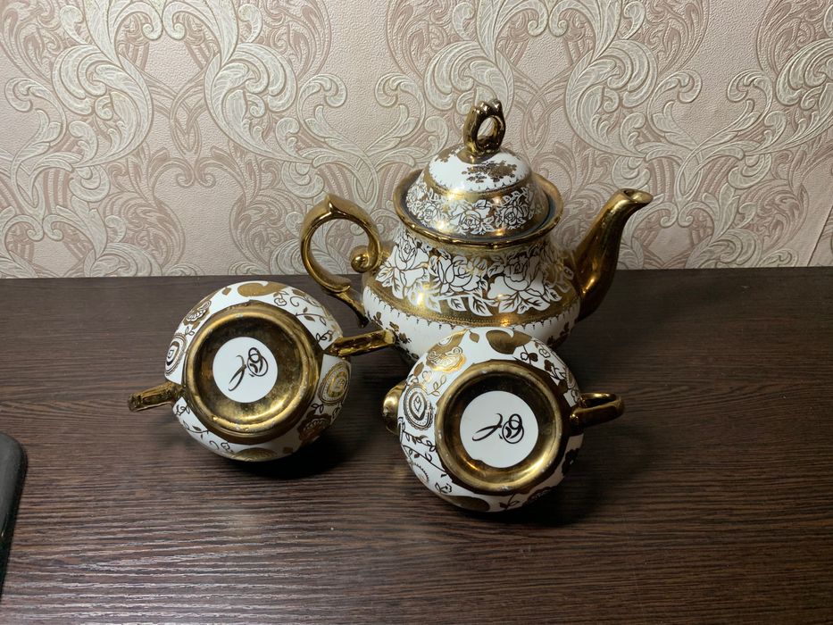 Сахарница чайник молочник