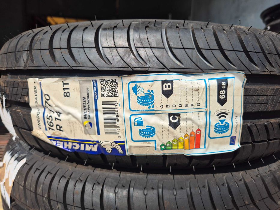 4 Anvelope de VARA - 165/70/14 - Michelin Energy Saver + - NOU - DOT 2019 !
