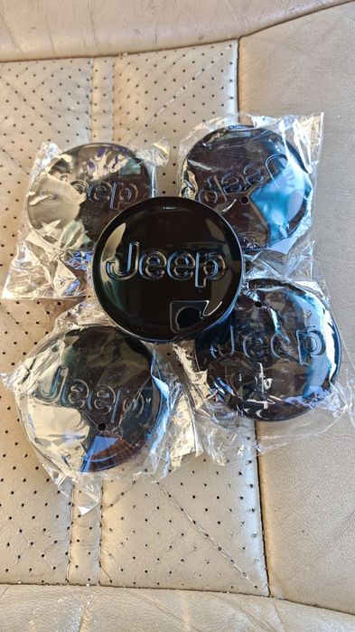 Set 5 capace jante aliaj Jeep