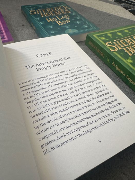 Шерлок Холмс книги на английски език - Sherlock Holmes