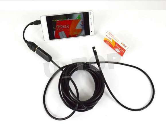 Camera Endoscop iluminare 6 leduri Android PC