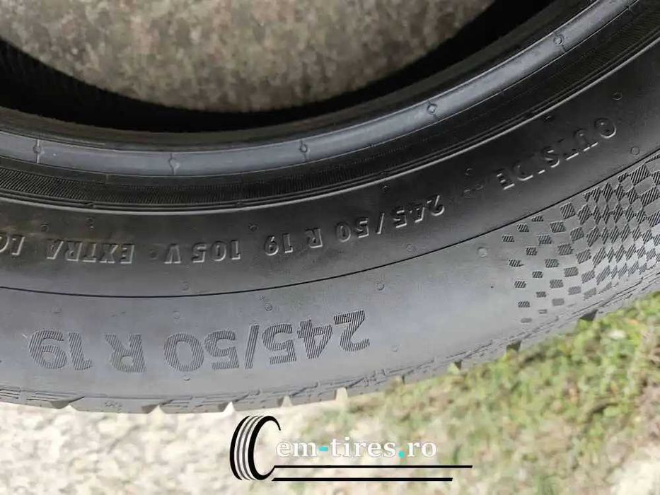 2 Anvelope Iarna 245/50 R19 CONTINENTAL WinterContact TS860S Runflat