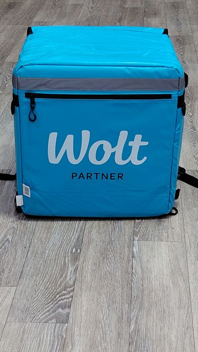 Набор термо-сумок для доставки на мопеде