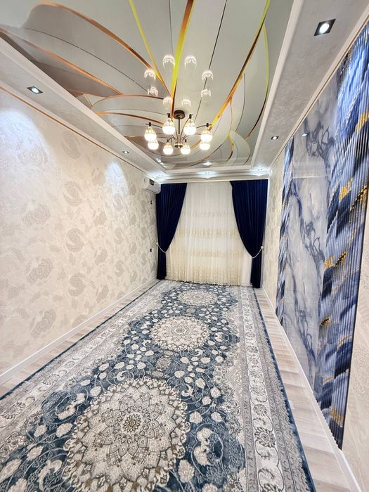 3 хонали килинган квартира сотилади. 8 каватли янги гиштли дом. 4-кава