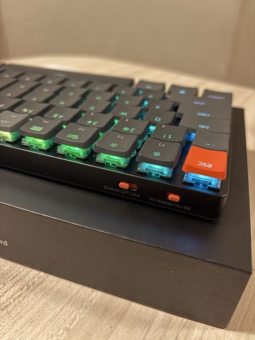 Механична клавиатура Keychron K3 V2 RGB Hot-swappable