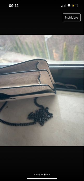 Geanta Musette - piele naturala