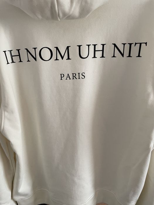 !!REDUCERE!! Hanorac unisex Ih nom Ih nit alb