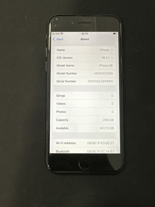 iPhone SE 2020 256GB ID-XXL6659